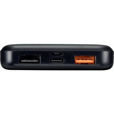 VOLTCRAFT PB-17C Powerbank (batterie supplémentaire) 10000 mAh Power Delivery LiPo noir affichage du statut-3