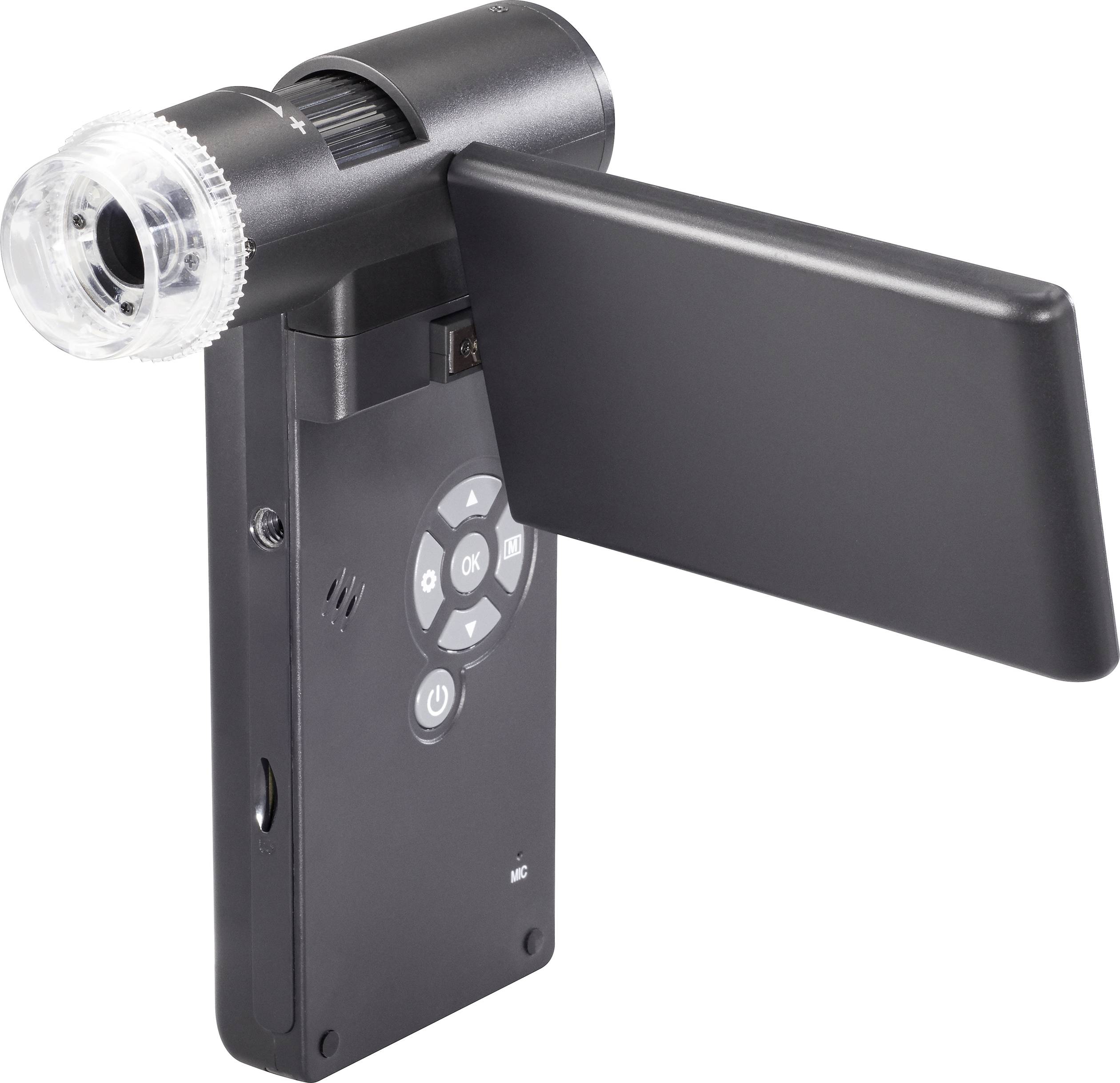 Caméra pour microscope TOOLCRAFT avec moniteur 12 Mill. pixel 300 x  Grossissement numérique (max.): 4 x - Conrad Electronic France