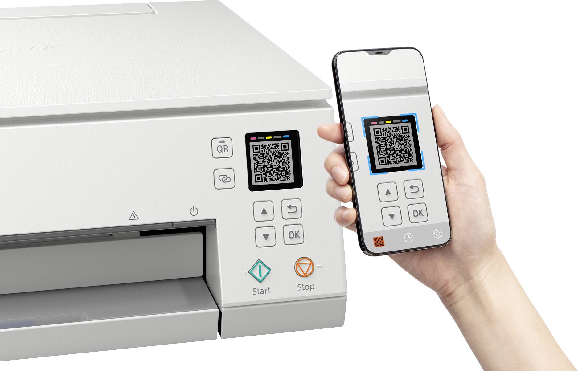 Canon Pixma TS 6351 a Imprimante multifonction jet d'encre couleur A4 imprimante, scanner, photocopieur Wi-Fi, Bluetooth-4