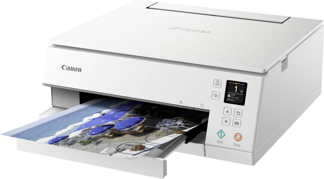 Canon Pixma TS 6351 a Imprimante multifonction jet d'encre couleur A4 imprimante, scanner, photocopieur Wi-Fi, Bluetooth-6