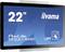 Un moniteur tactile iiyama de 22 pouces, modèle ProLite TF2215MC, doté de la technologie IPS et d'une fonction multi-touch 10 points.