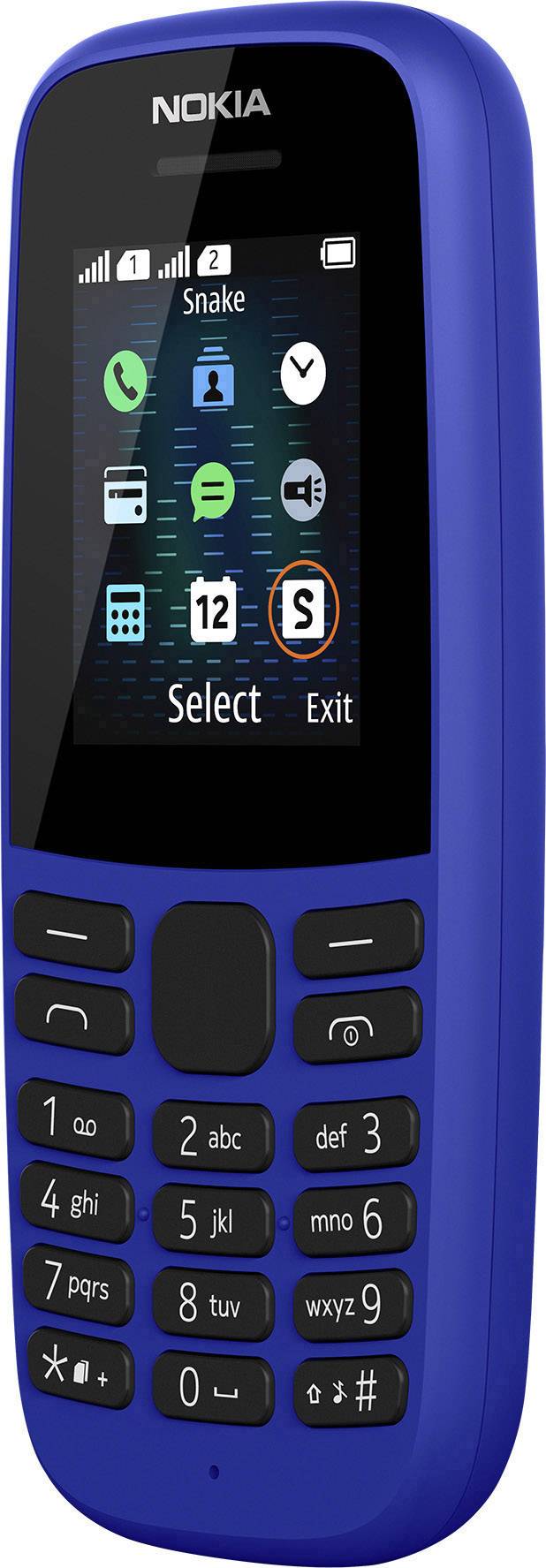 Nokia 105 2019 Téléphone portable double SIM bleu-1