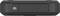 Appareil noir, rectangulaire, avec un objectif à gauche, probablement une caméra, sur un fond neutre.
