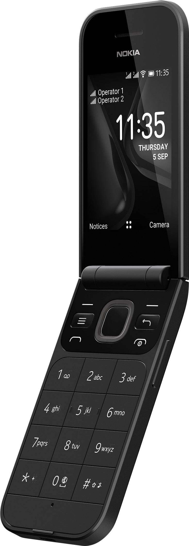 Nokia 2720 Flip Téléphone portable à clapet noir-1