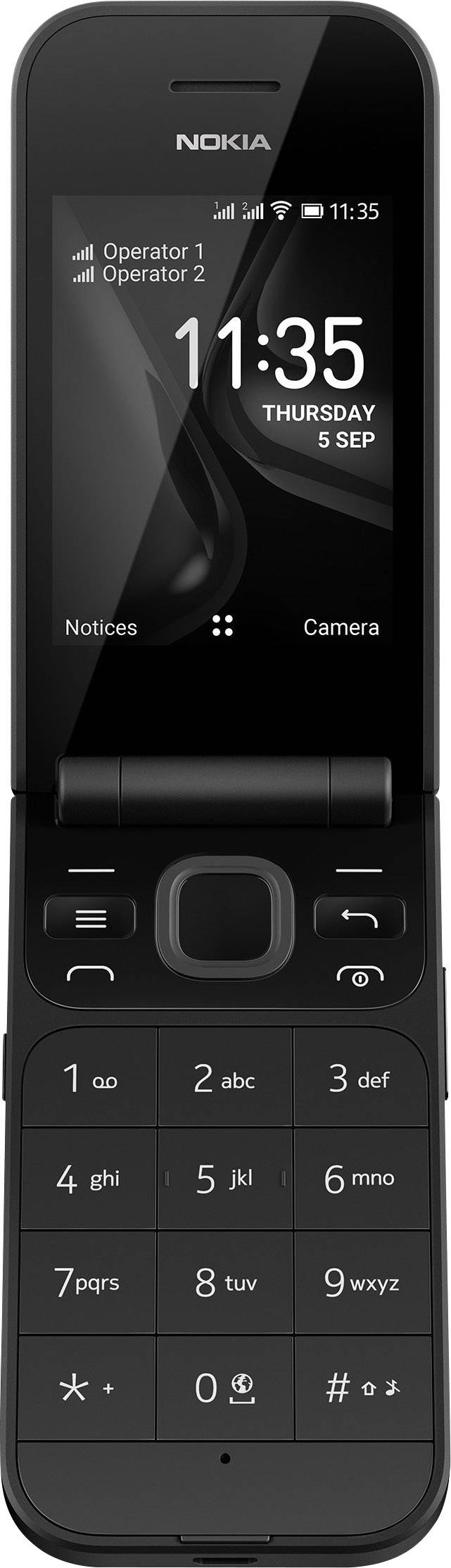 Nokia 2720 Flip Téléphone portable à clapet noir-5