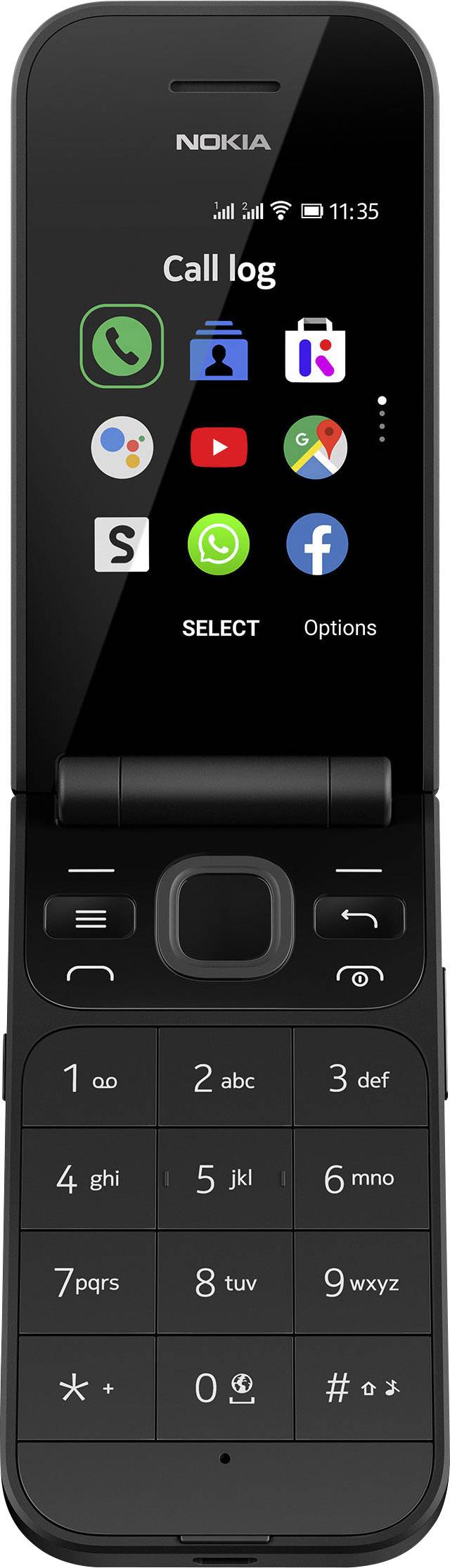 Nokia 2720 Flip Téléphone portable à clapet noir-14