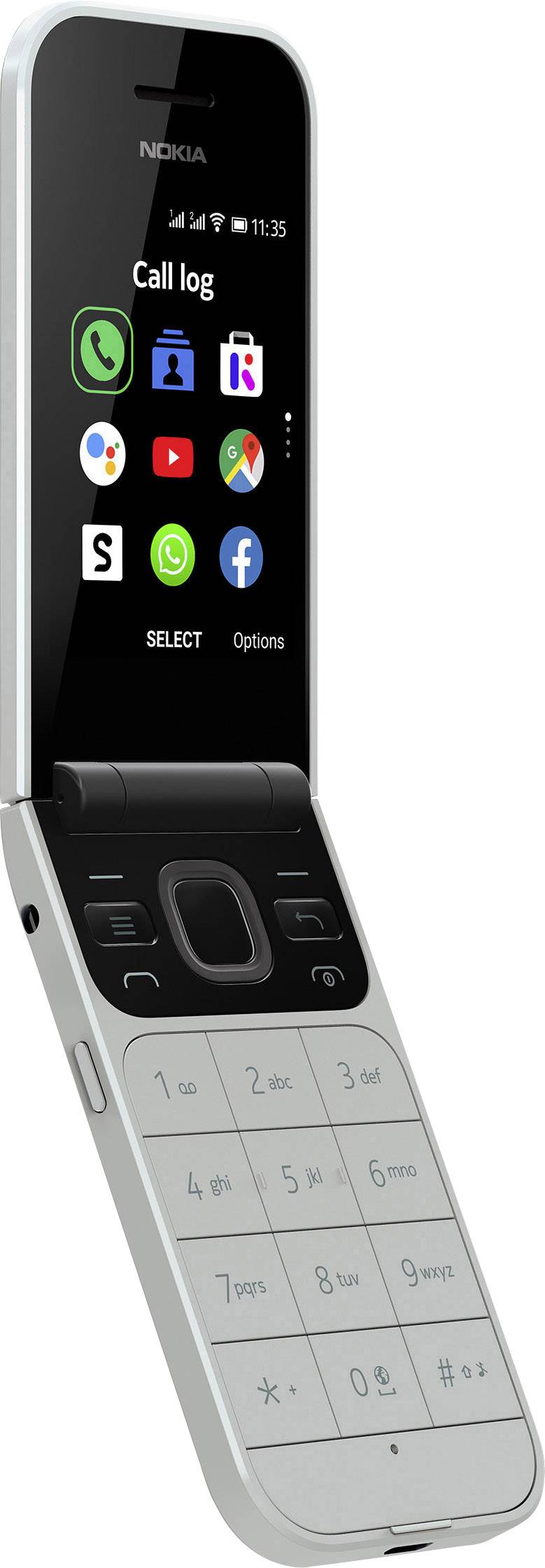 Nokia 2720 Téléphone portable à clapet gris-1