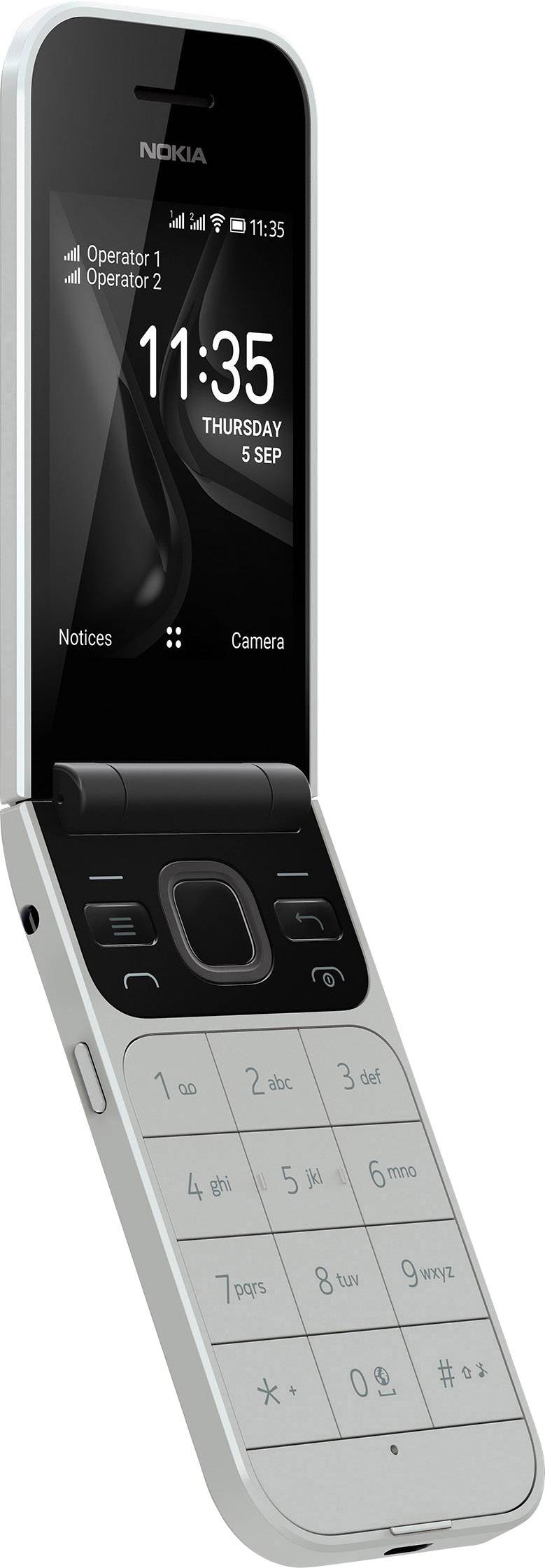 Nokia 2720 Téléphone portable à clapet gris-4