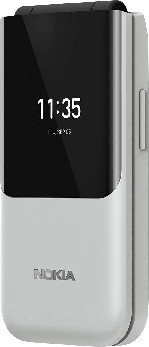 Nokia 2720 Téléphone portable à clapet gris-7