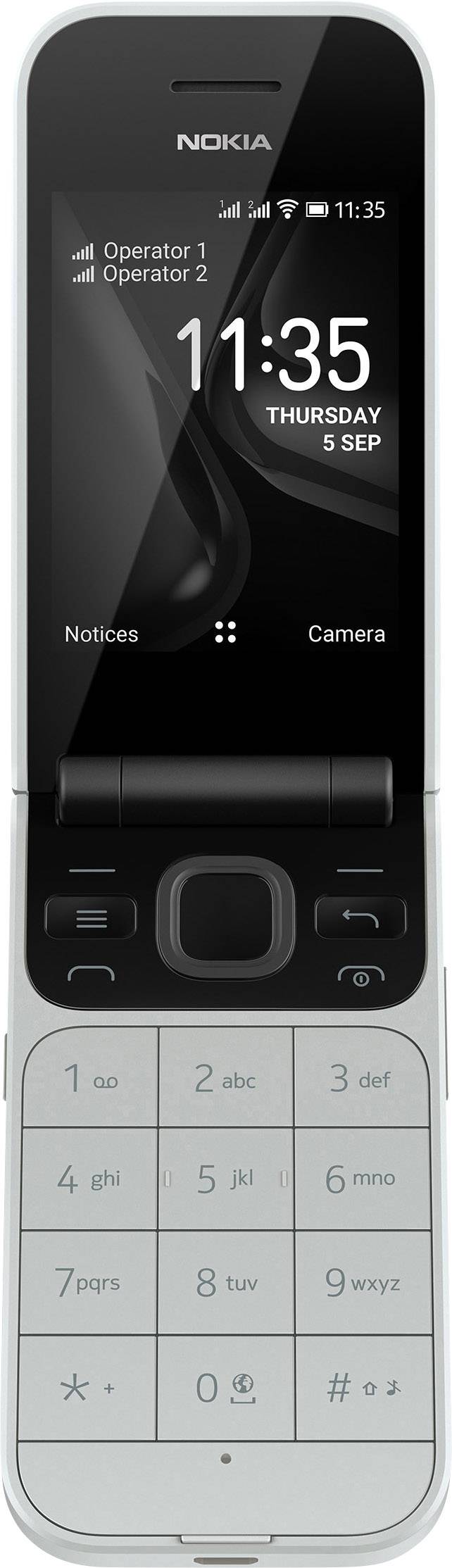Nokia 2720 Téléphone portable à clapet gris-9