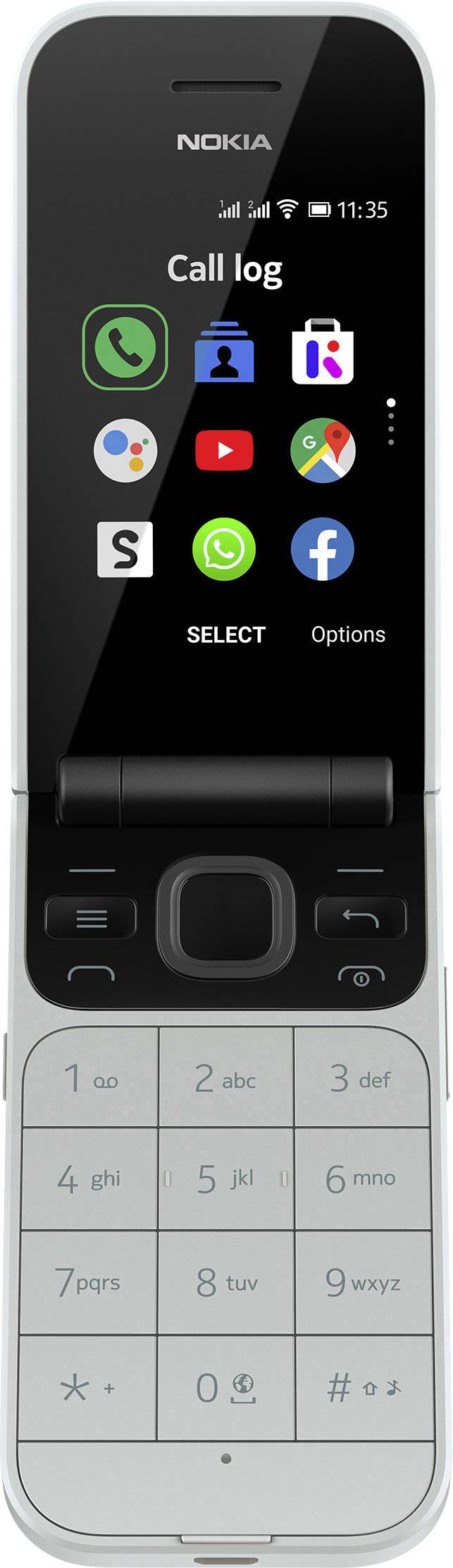 Nokia 2720 Téléphone portable à clapet gris-14