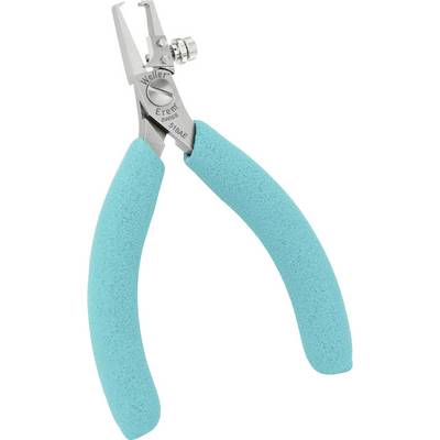 Coupe-câbles bleu avec poignées ergonomiques pour travaux électroniques.