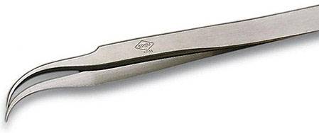 Weller Erem® 7SA Pince brucelle de précision 1 pièce pointue, courbée, fine 120 mm