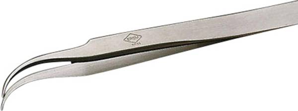 Weller Erem® 7SA Pince brucelle de précision 1 pièce  pointue, courbée, fine 120 mm