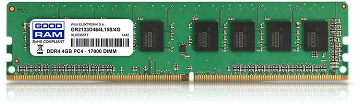 Goodram GR2666D464L19S/8G Module mémoire pour PC 8 GB 1 x 8 GB 2666 MHz DIMM 288 broches CL19 GR2666D464L19S/8G-0