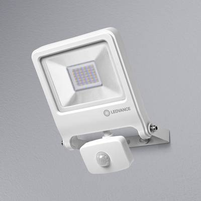 Projecteur LED extérieur avec détecteur de mouvements 30 W 1x LEDVANCE  ENDURA® FLOOD Sensor Cool White L 4058075206762 - Conrad Electronic France