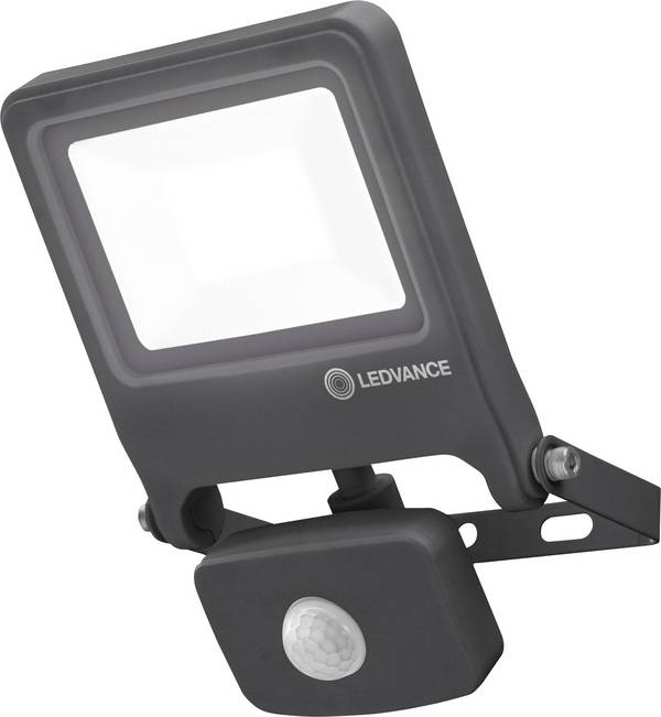 LEDVANCE ENDURA® FLOOD Sensor Cool White L 4058075206748 Projecteur LED extérieur avec détecteur de mouvements  20 W Couleur d'éclairage (ampoule LED): blanc neutre