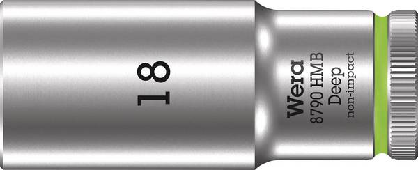 Douille Wera 05004540001 1 pièce hexagonal 18 mm 3/8" 18 mm  3/8" 1 pc(s)