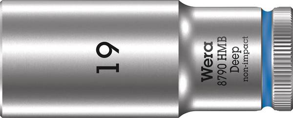 Douille Wera 05004541001 1 pièce 3/8" (10 mm) 19 mm 3/8" 19 mm  3/8" 1 pc(s)