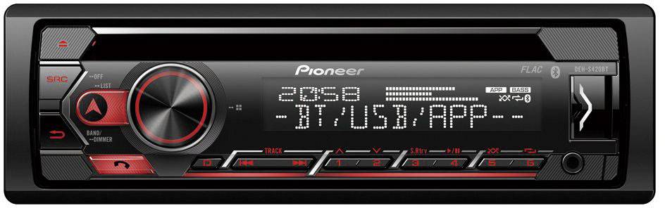 Pioneer DEH-S420BT Autoradio kit mains libres bluetooth, AppRadio-1