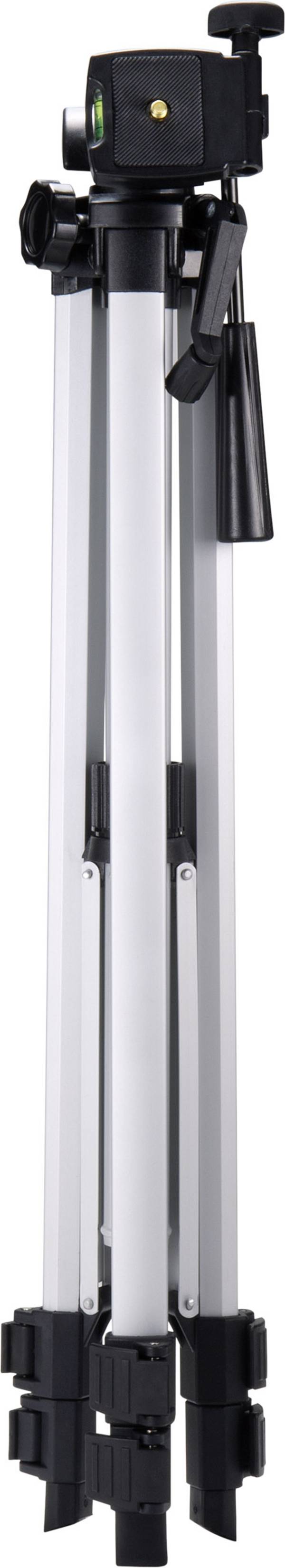 TOOLCRAFT  Trépied 1/4 pouce Hauteur de travail=51 - 150 cm Silver Inox niveau à bulle