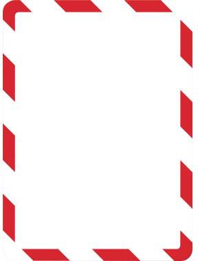 Tarifold 194973 Cadre d'information autocollant rouge, blanc (l x H) 242 mm x 329 mm DIN A4-0
