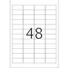 Un tableau avec plusieurs lignes et colonnes vides. Au centre se trouve le nombre '48'.