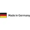 Drapeau de l'Allemagne à côté du texte « Made in Germany ».
