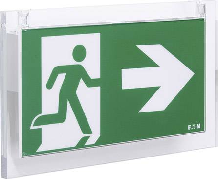 CEAG 40071354594 Eclairage LED d'issue de secours montage apparent au plafond, montage apparent au mur haut, gauche, droite, en bas