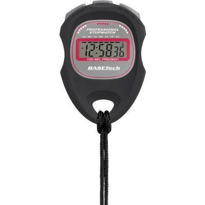 Basetech WT-034 Chronomètre numérique noir
