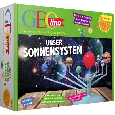 Geolino 67075 Unser Sonnensystem expérimentation, sciences naturelles, GEOlino Coffret d'expérience à partir de 8 ans 