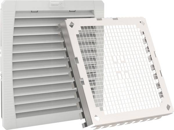 Pfannenberg PFA 40000 54 7035 EMC Ventilateur à filtre (l x H x P) 252 x 252 x 44 mm Piece 1 pc(s)