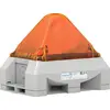 Pfannenberg Générateur de signal acoustique et optique Xenon PY X-MA-05 10-57VDC AM RAL7035 orange programmable 24 V/DC 100 dB