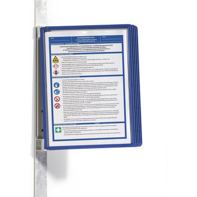 Cadre bleu avec des instructions pour la désinfection et le nettoyage, comprenant des avertissements et des mesures de premiers secours.