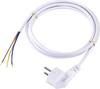 Basetech XR-1638080 alimentation Câble de raccordement blanc 2.00 m