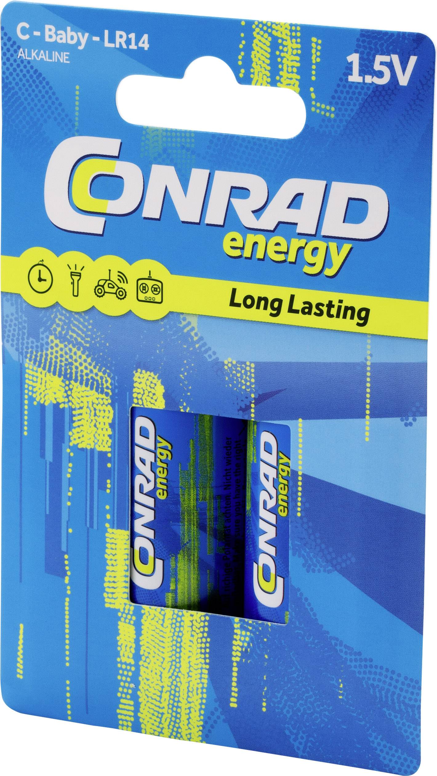 Conrad energy LR14 Pile LR14 (C) alcaline(s) 7500 mAh 1.5 V 2 pc(s