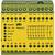 Module de relais de sécurité avec boîtier jaune et bornes noires. Indicateurs : Power, CH1 IN/OUT, CH2 IN/OUT, START. Marquage : 'pilz PNOZ X9'.