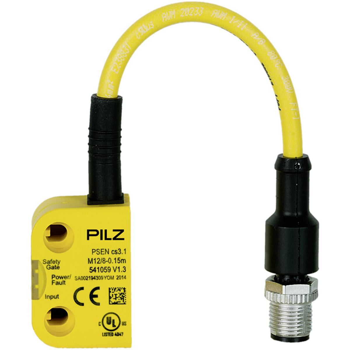 PILZ 541059 PSEN cs3.1 M12/8-0.15m 1switch Interrupteur de sécurité RFID IP6K9K 1 pc(s)