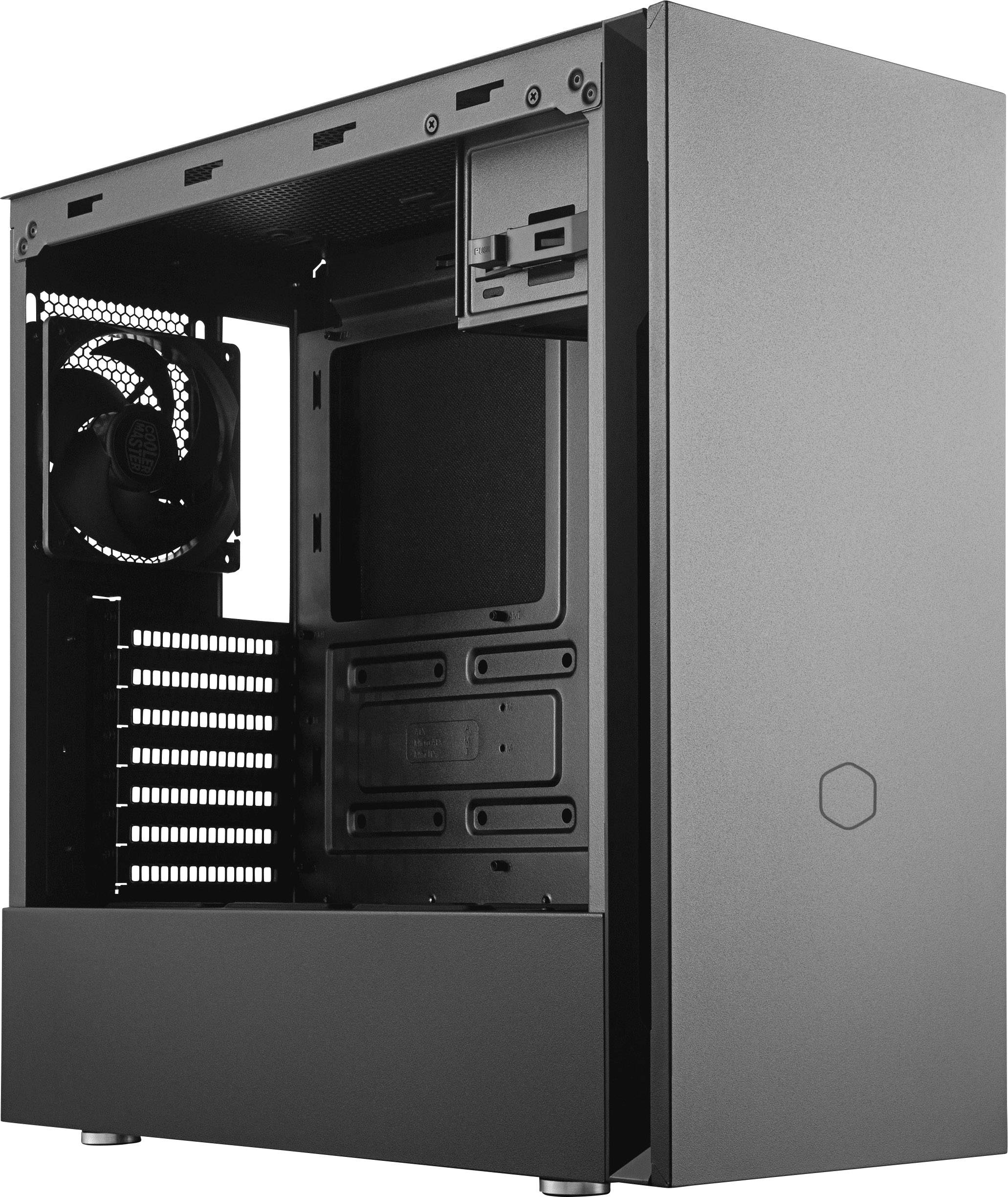Cooler Master Silencio S600, Midi Tower, PC, Noir, ATX, micro ATX, Mini-ITX, Plastique, Acier, 16,7 cm-3