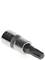 Adaptateur de vis, en métal, de forme torx, argenté avec pointe sombre, adapté pour une utilisation avec des outils.