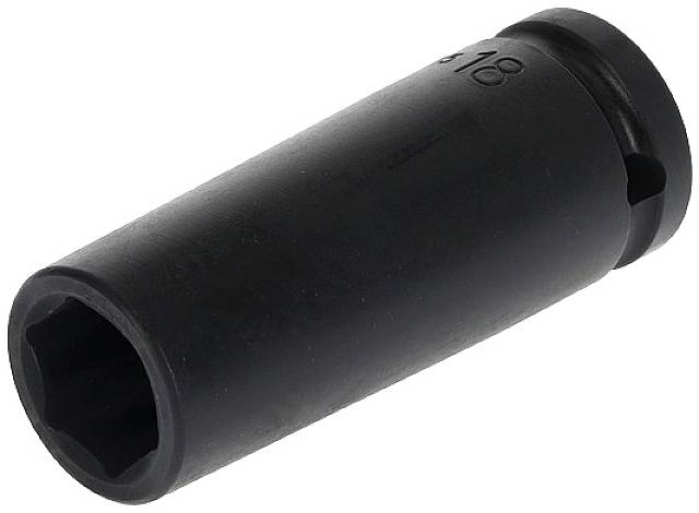 Clé hexagonale noire, utilisée pour desserrer ou serrer des vis.