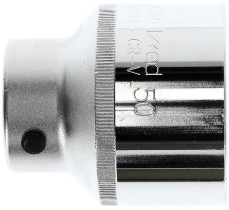 Adaptateur de douille en métal, marquage de 50 mm, pour insertion d'outil.