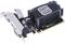Carte graphique avec un dissipateur thermique noir et le logo Inno3D. Présente une interface PCIe et un port VGA. Modèle de NVIDIA.