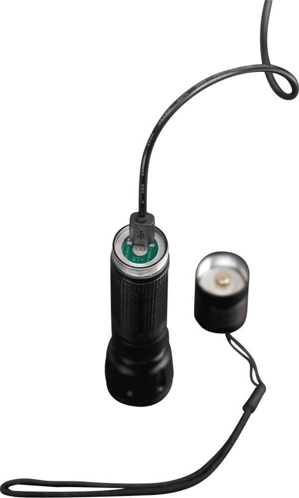 Brennenstuhl LuxPremium TL 300 AF LED Lampe de poche avec dragonne à batterie 350 lm 26 h 170 g-2