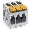 Borne pour circuits imprimés WAGO 2604-1104 4 mm² Nombre de pôles 4 1 pc(s) Piece