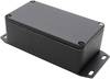 Hammond Electronics 1590WB2FBK Boîtier universel 112 x 60 x 38 Aluminium coulé sous pression noir 1 pc(s)
