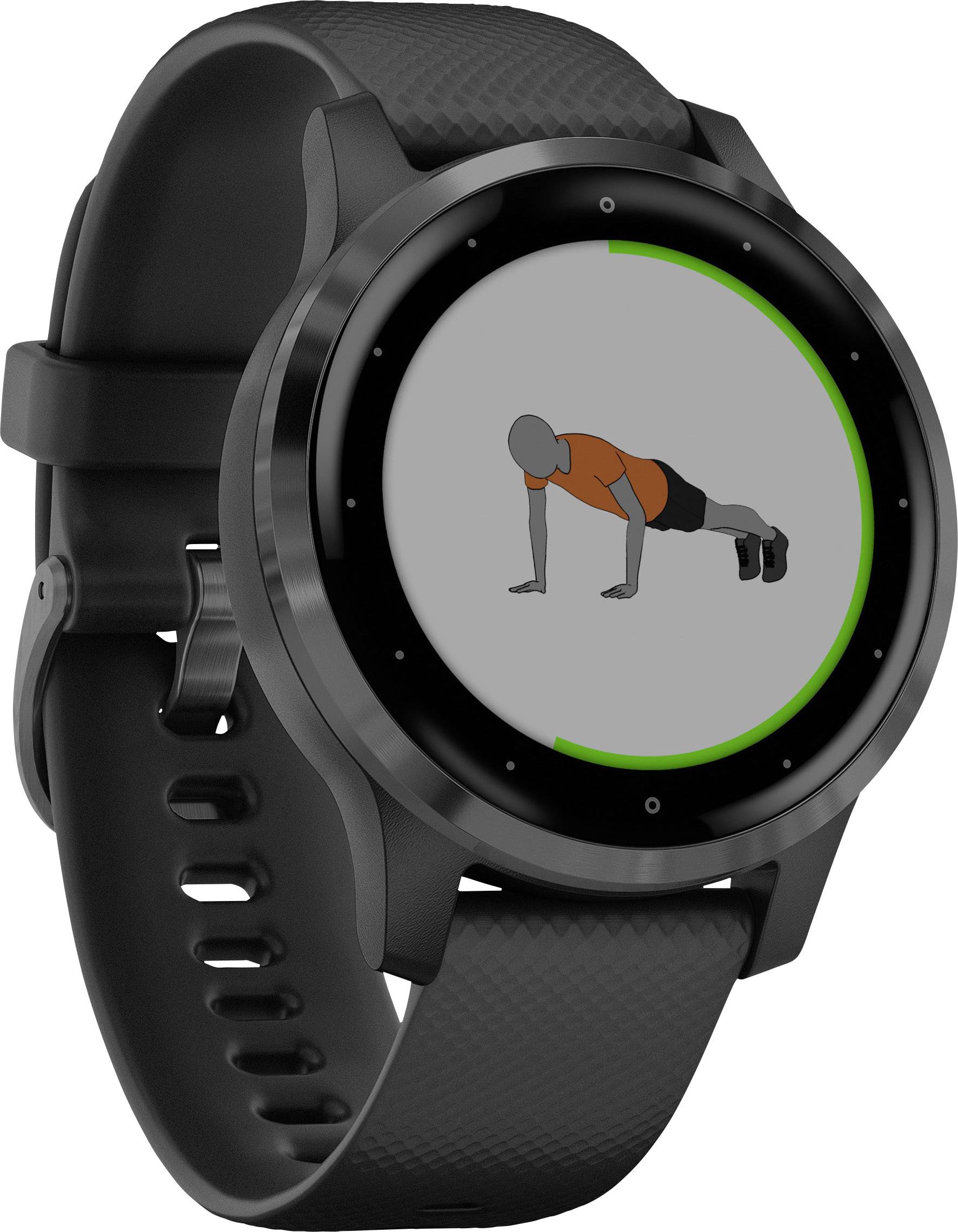 Garmin Vivoactive 4s Montre connectée 40 mm noir-2