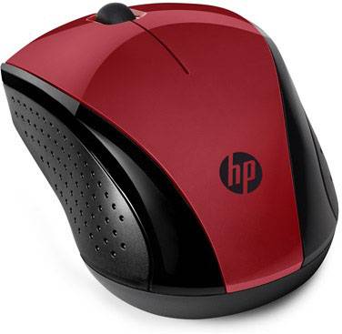 HP 220 Souris radio optique rouge 3 Boutons 1300 dpi molette intégrée-1