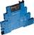 Socle de relais Blauer Finder 93.01.7.024 avec circuit de protection, 6A, 250V~, compatible avec rail DIN, pour électronique industrielle.