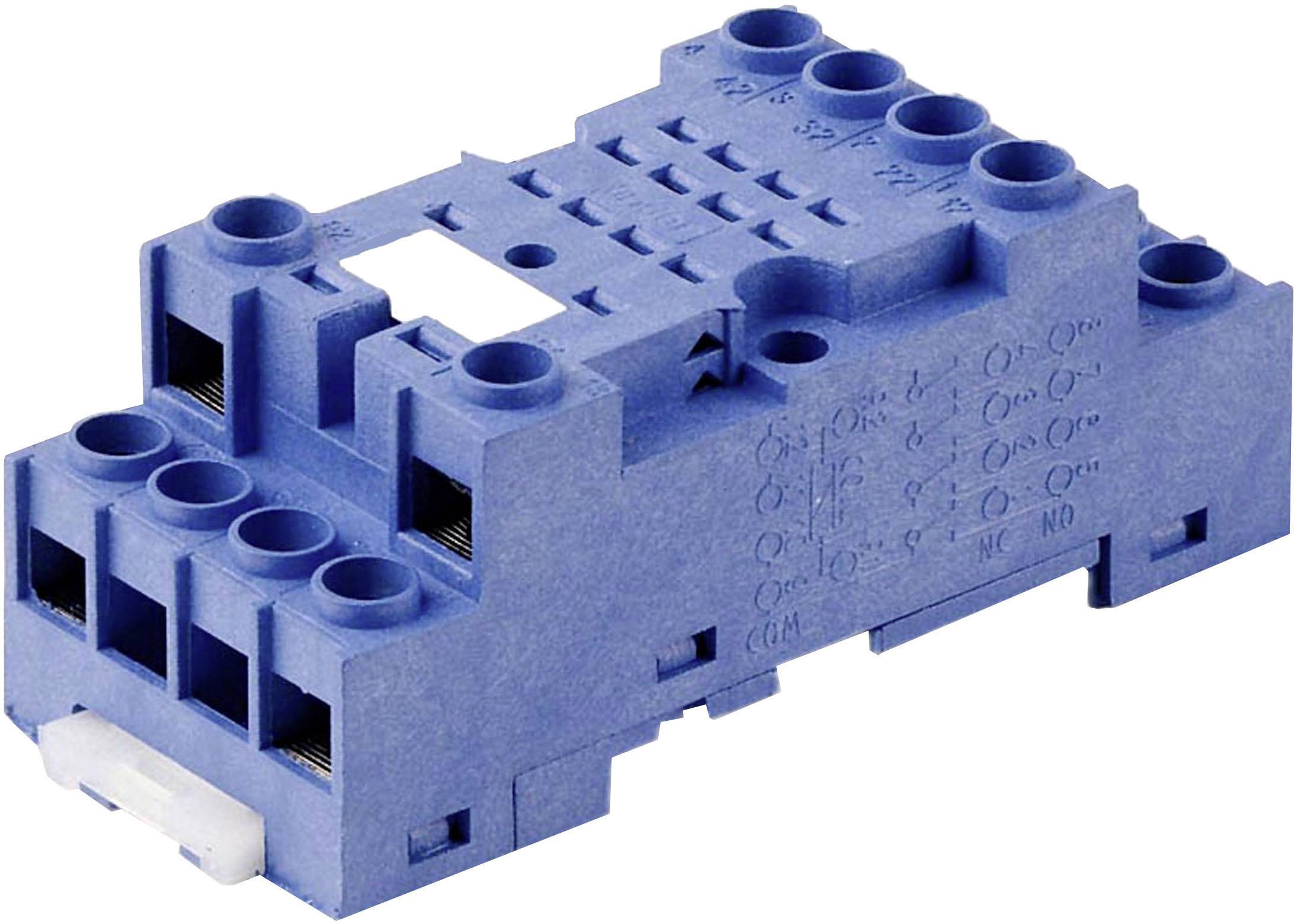 Support Avec Bornes à Cage - Série 94 - Pour Relais Série 55 - Intensité 10 A | Leroy Merlin